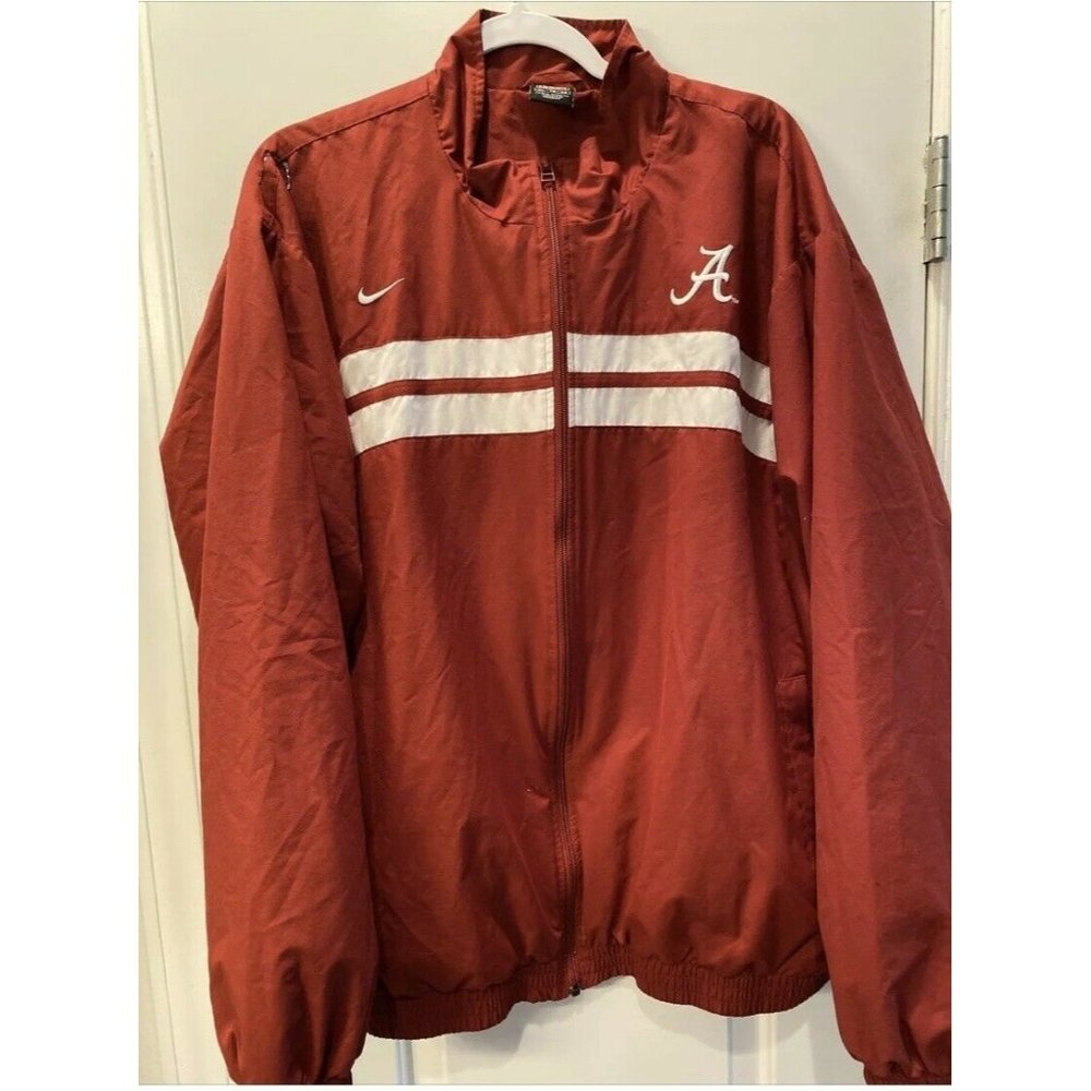 Nike Alabama Crimson Tide Windbreker Jacket Adult XL NCAA